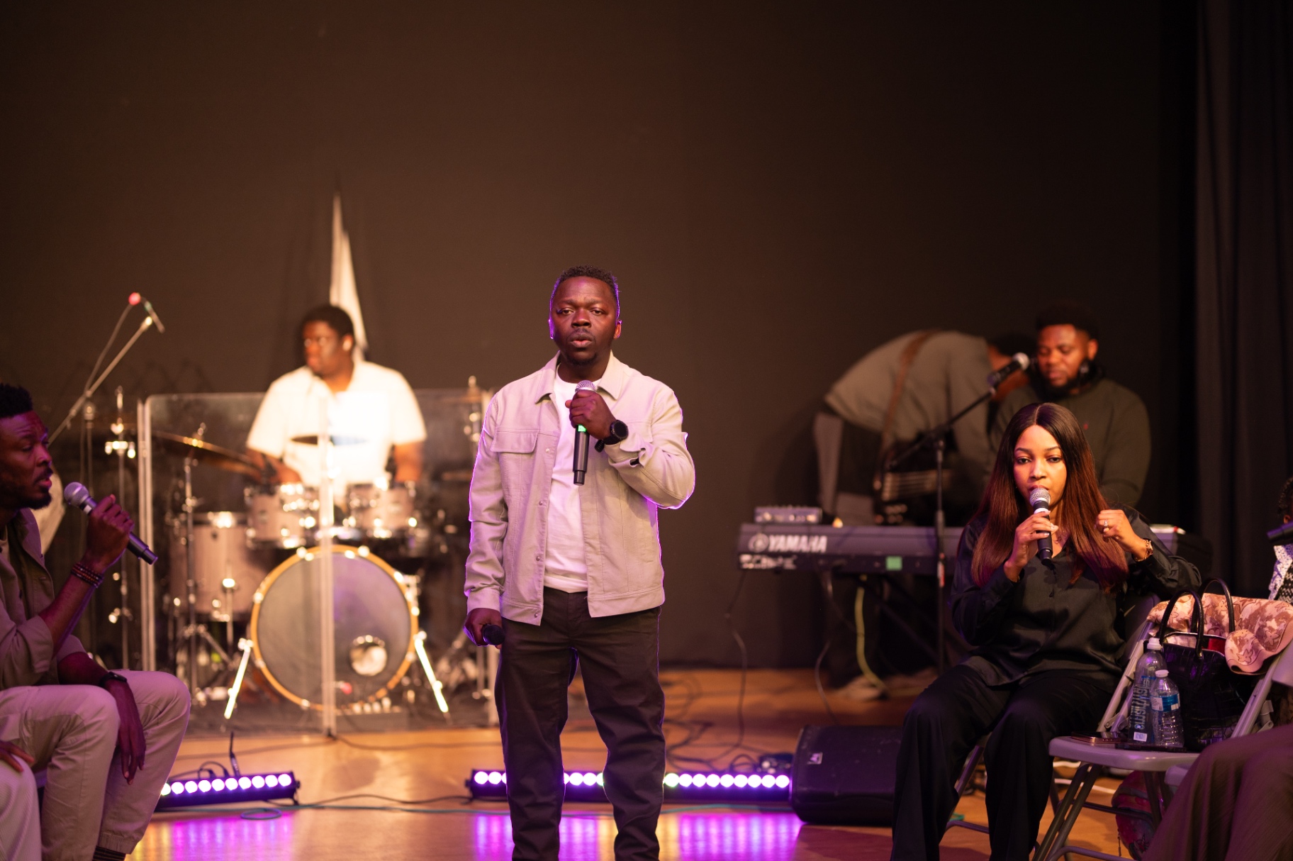 Worshippers at a previous Psalms Praise and Prophecies gathering